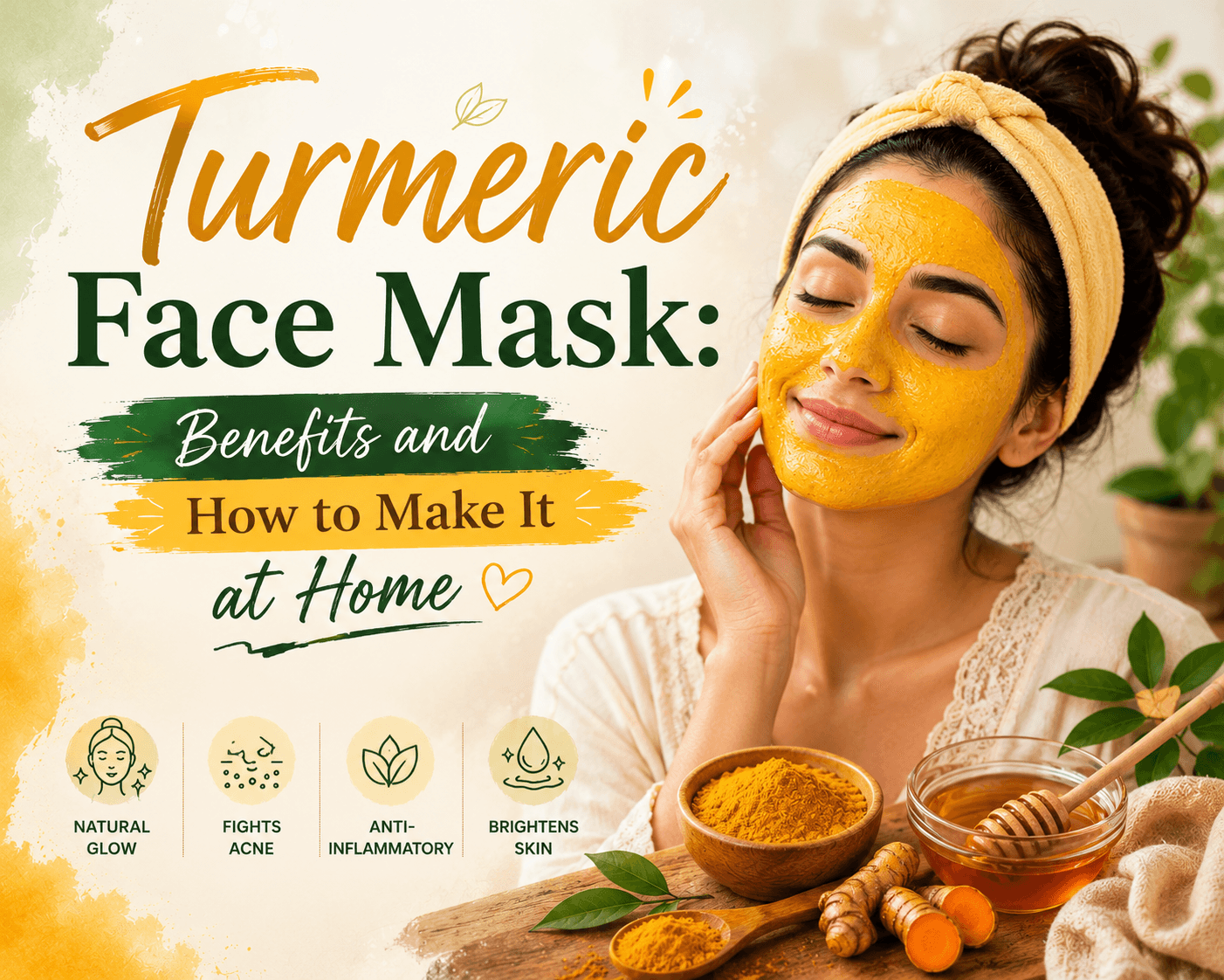 Turmeric Face Mask: Benefits and How to Make It at Home